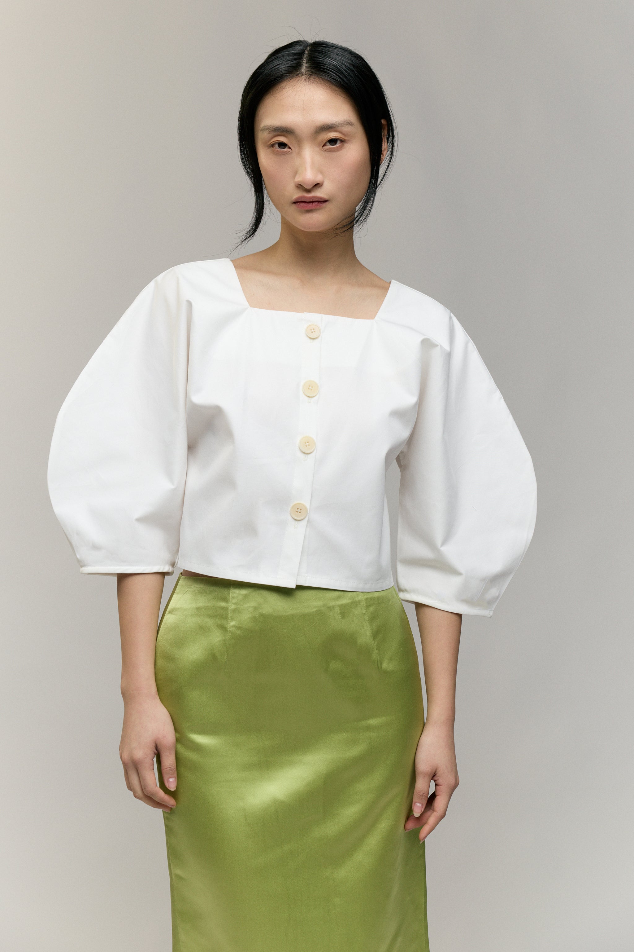 Sweet Puff Blouse (Ready to Ship)