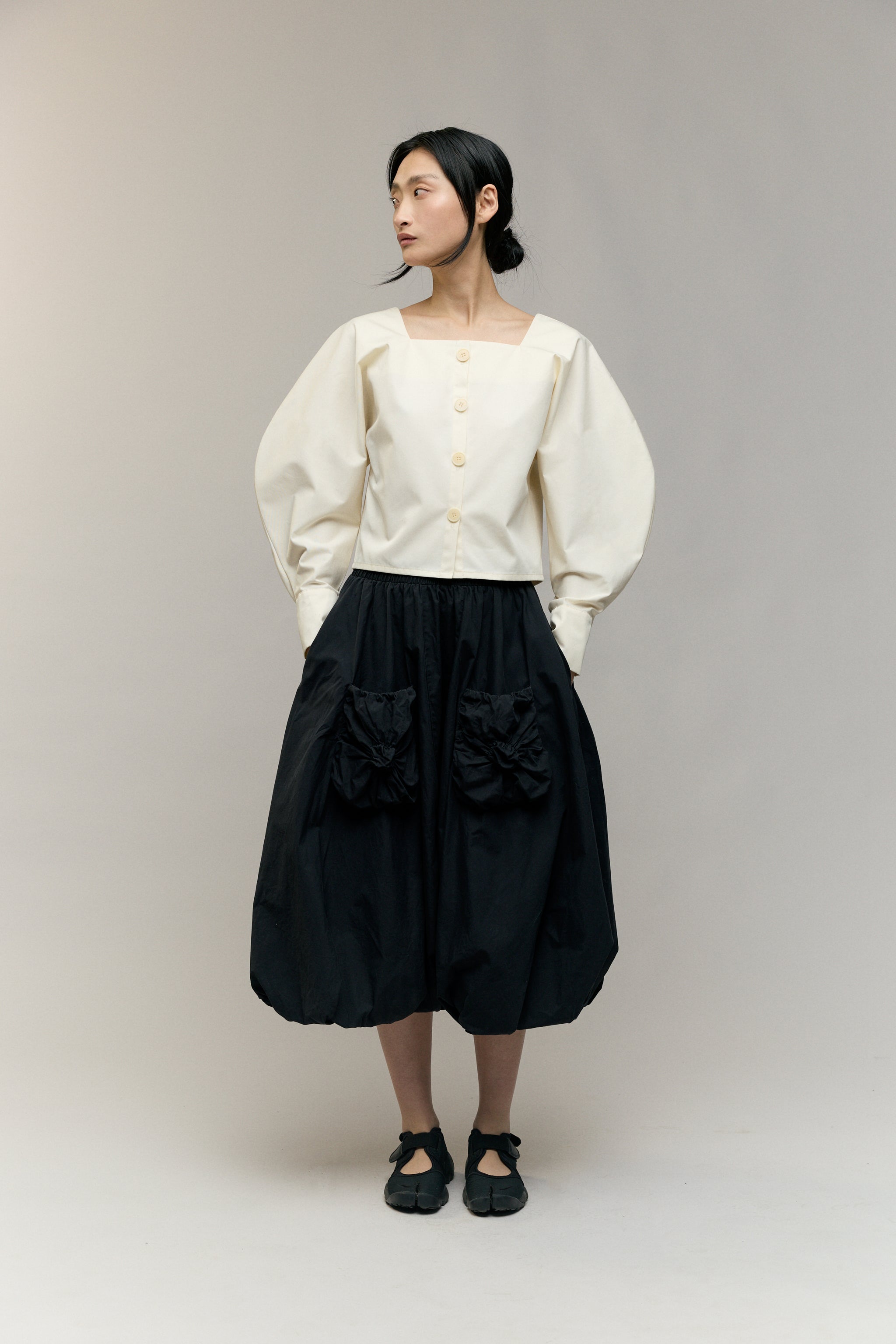 Sweet Sleeve Blouse (Ready to Ship)