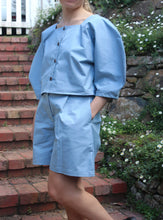 Load image into Gallery viewer, Made to Order: Sweet Puff Blouse - Baby Blue
