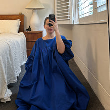 Load image into Gallery viewer, Made to Order: The Frilly Smock - Cobalt
