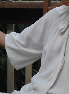 Made to Order: Smock Dress - White