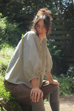 Load image into Gallery viewer, Made to Order: Smock top - Chocolate Stripe

