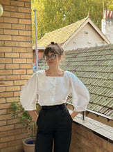 Load image into Gallery viewer, Made to Order: Sweet Puff Blouse - White
