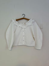 Load image into Gallery viewer, Made to Order: Sweet Ruffle Blouse - White
