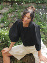 Load image into Gallery viewer, Made to Order: Sweet Puff Blouse - Black

