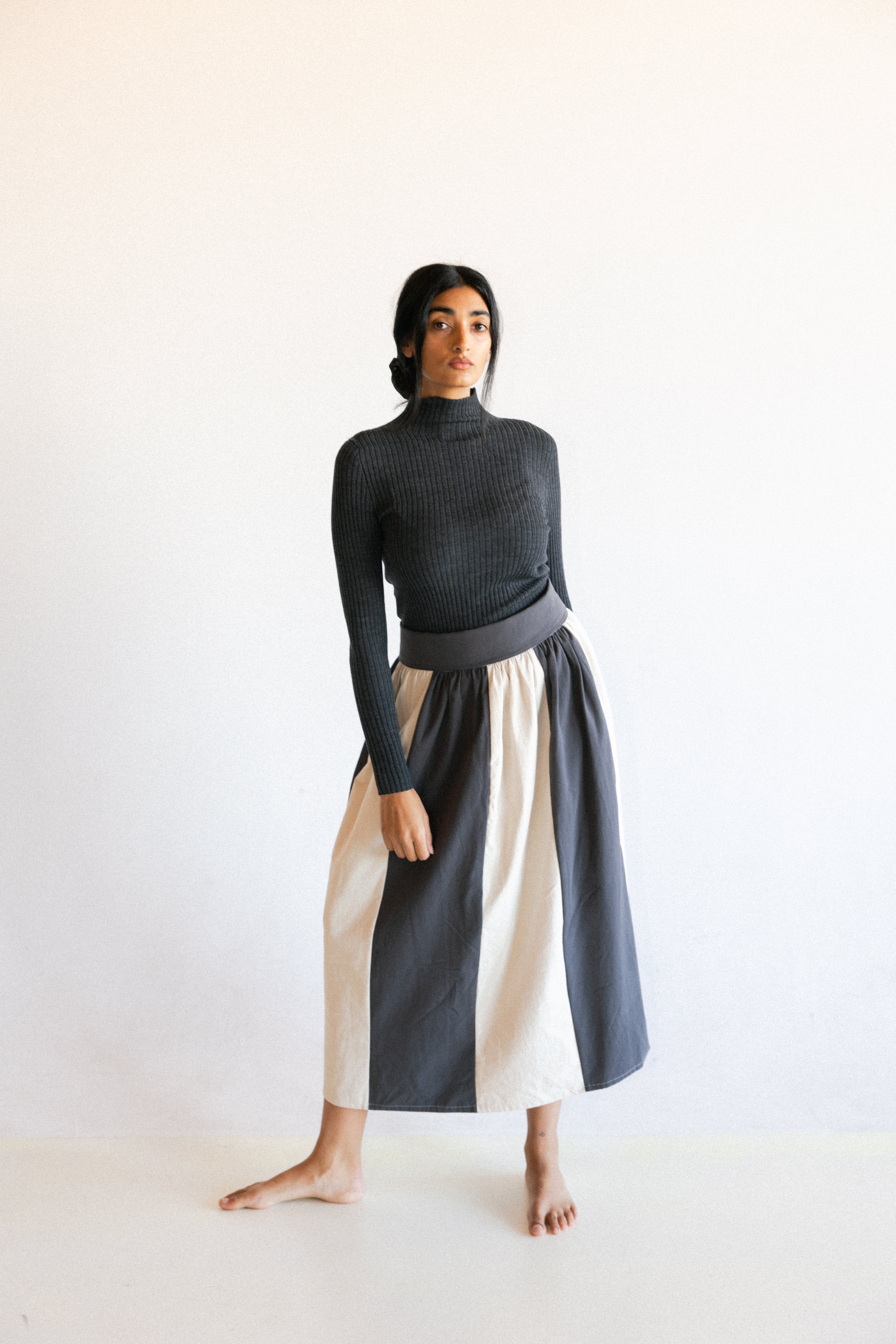 The Puzzle Skirt - Two Tone